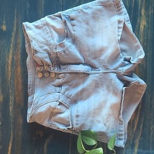 Butt I love you wax Jean shorts